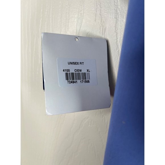 Cherokee Workwear Scrub Pants Unisex Fit Size XL Blue Ciew Drawstring NWT - Picture 9 of 10